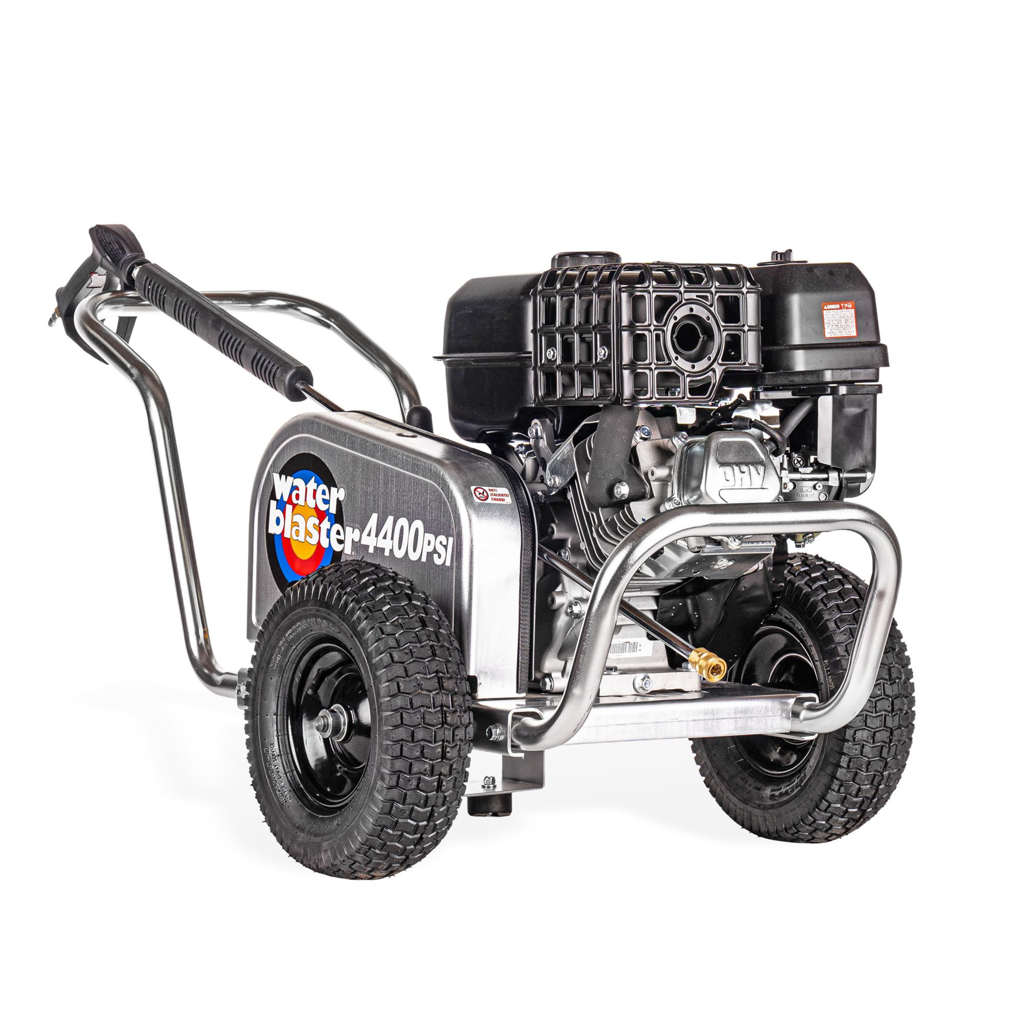 Simpson Aluminum Water Blaster Gas Pressure Washer — 4400 PSI, 4.0 GPM, CRX 420 Engine, AAA Triplex Plunger Pump, Model# ALWB4440111
